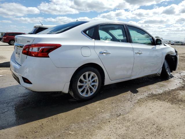 3N1AB7APXJY235468 - 2018 NISSAN SENTRA S WHITE photo 3