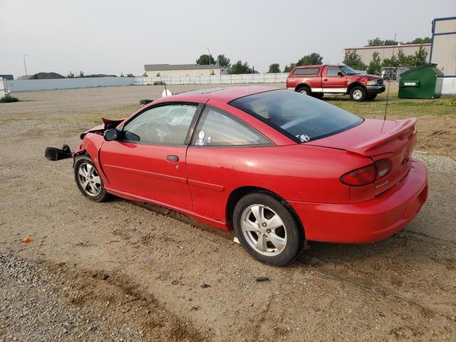 1G1JF12T317127326 - 2001 CHEVROLET CAVALIER Z24 RED photo 2