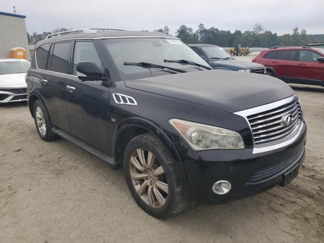 JN8AZ2NE9E9062286 - 2014 INFINITI QX80 BLACK photo 4