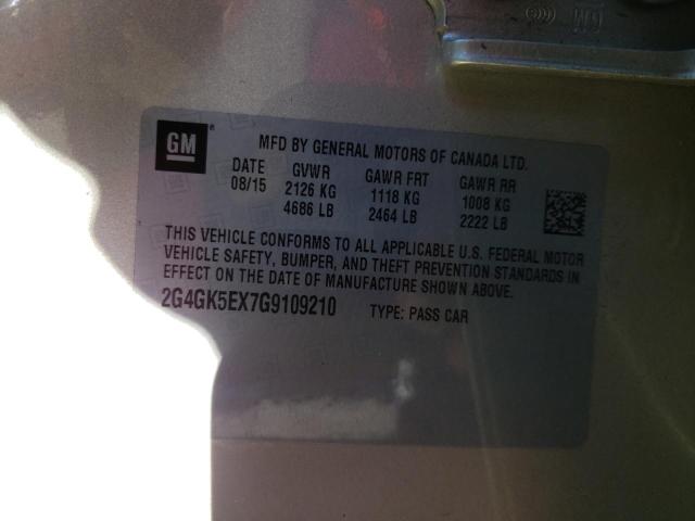 2G4GK5EX7G9109210 - 2016 BUICK REGAL 奶油色 照片 12