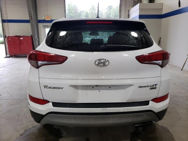 KM8J3CA26HU365795 - 2017 HYUNDAI TUCSON LIMITED WHITE photo 6