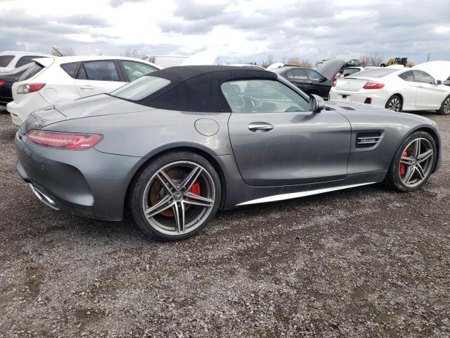 WDDYK8AA1JA017121 - 2018 MERCEDES-BENZ AMG GT C GRAY photo 3