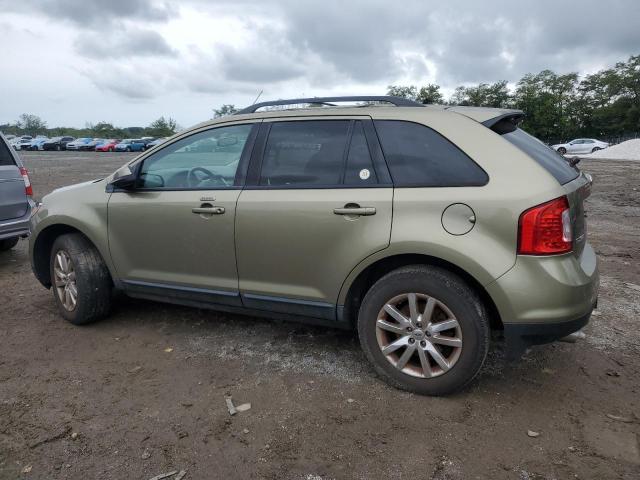 2FMDK4JC3DBB78030 - 2013 FORD EDGE SEL GREEN photo 2