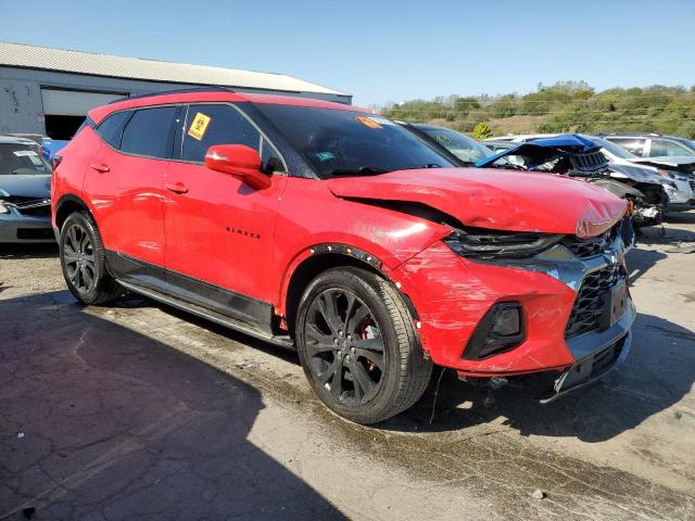 3GNKBJRS3KS601905 - 2019 CHEVROLET BLAZER RS RED photo 4