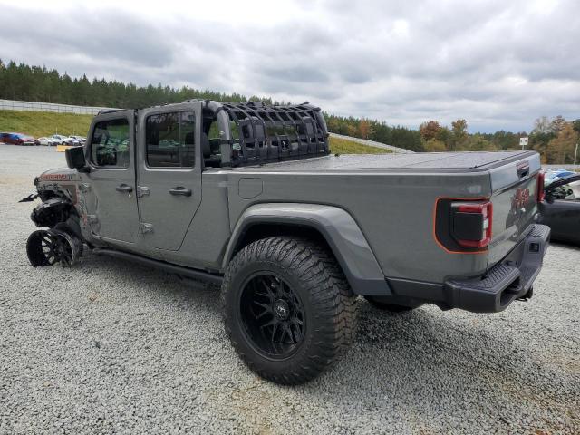 1C6HJTFG4ML552943 - 2021 JEEP GLADIATOR OVERLAND GRAY photo 2