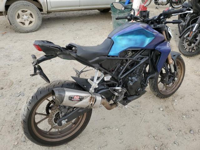 MLHNC5555N5200295 - 2022 HONDA CBF300 NA BLUE photo 4