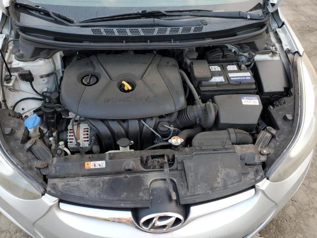 KMHDH4AE1EU073112 - 2014 HYUNDAI ELANTRA SE SILVER photo 11