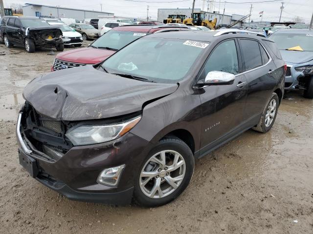 2GNAXNEV7L6236021 - 2020 CHEVROLET EQUINOX PR BROWN photo 1