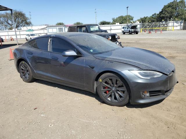 5YJSA1E43HF200066 - 2017 TESLA MODEL S CHARCOAL photo 4