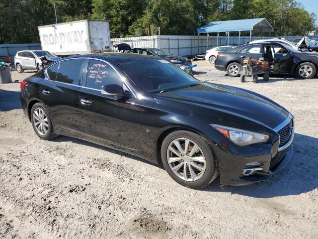 JN1BV7AP4FM352694 - 2015 INFINITI Q50 BASE BLACK photo 4