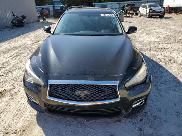 JN1BV7AP4FM352694 - 2015 INFINITI Q50 BASE BLACK photo 5