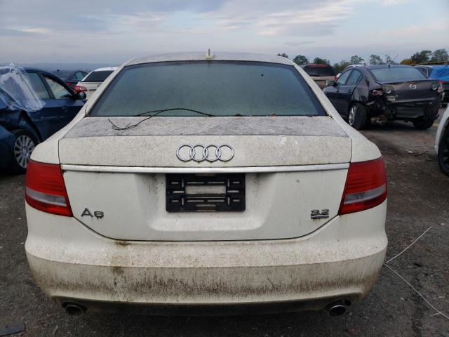 WAUDG74FX6N036310 - 2007 AUDI A6 3.2 QUATTRO WHITE photo 6