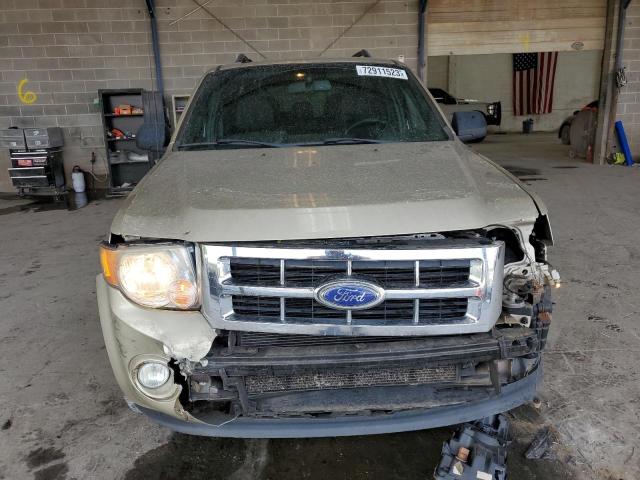 1FMCU0D70CKB82067 - 2012 FORD ESCAPE XLT BEIGE photo 5