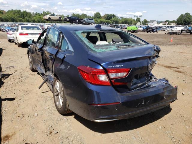 1HGCV1F10KA044051 - 2019 HONDA ACCORD LX BLUE photo 3