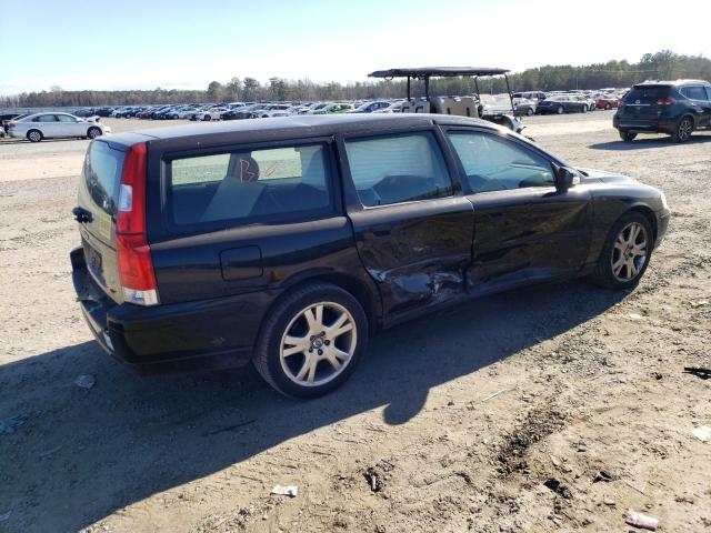 YV1SW612572621771 - 2007 VOLVO V70 BLACK photo 3