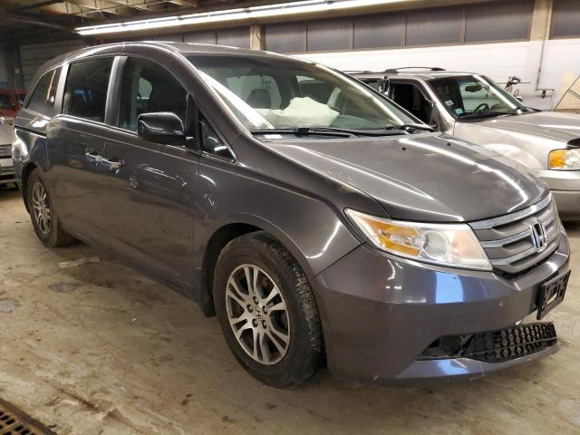 5FNRL5H65CB118023 - 2012 HONDA ODYSSEY EXL GRAY photo 4