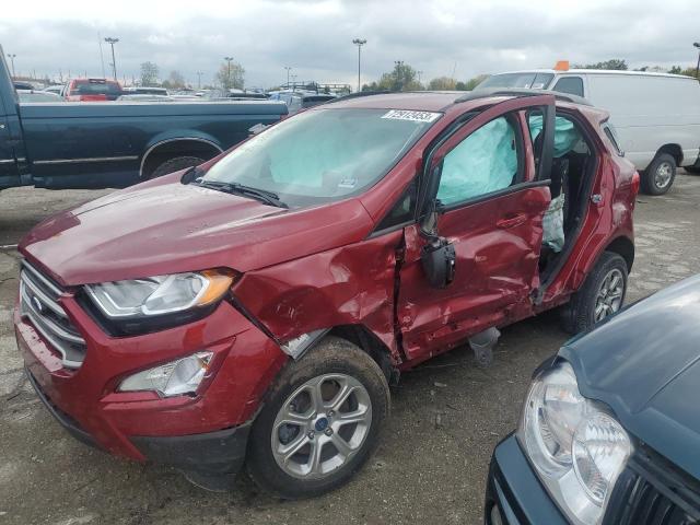 MAJ6S3GL7LC341653 - 2020 FORD ECOSPORT SE RED photo 1