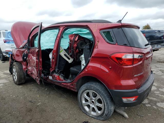 MAJ6S3GL7LC341653 - 2020 FORD ECOSPORT SE RED photo 2