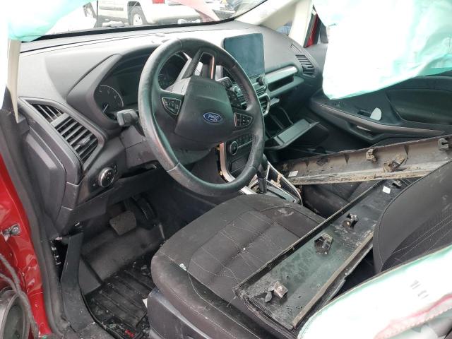 MAJ6S3GL7LC341653 - 2020 FORD ECOSPORT SE RED photo 8