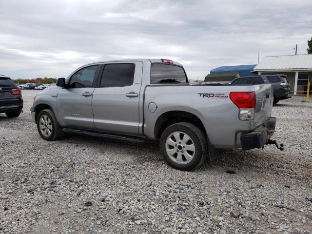 5TFDV54138X036948 - 2008 TOYOTA TUNDRA CREWMAX SILVER photo 2