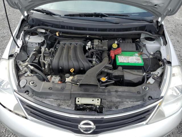 3N1BC1CP0CK277553 - 2012 NISSAN VERSA S SILVER photo 11