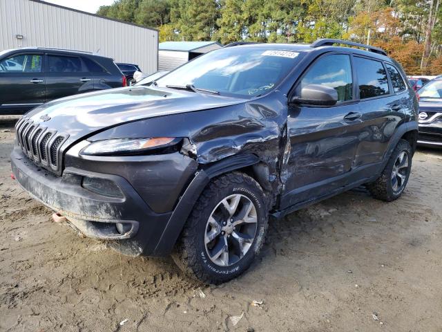 1C4PJMBS6GW169237 - 2016 JEEP CHEROKEE TRAILHAWK ნაცრისფერი ფოტო 1