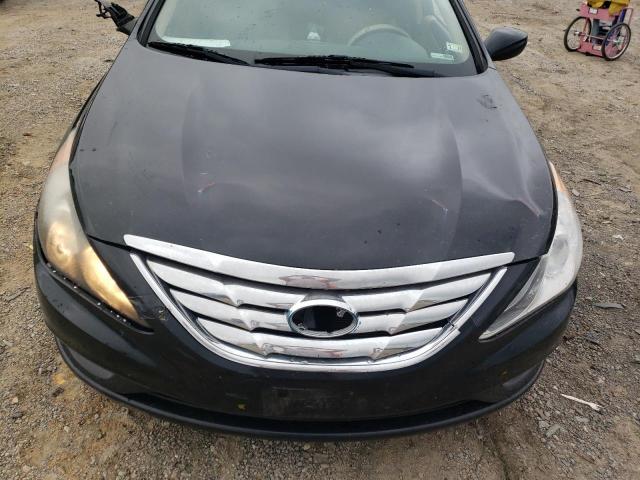 5NPEB4AC0DH658152 - 2013 HYUNDAI SONATA GLS BLACK photo 11