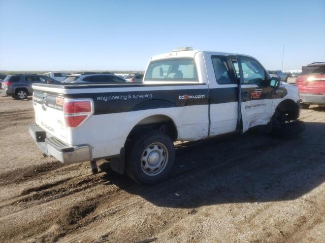 1FTEX1EM3EKF07456 - 2014 FORD F-150 SUPER CAB WHITE photo 3