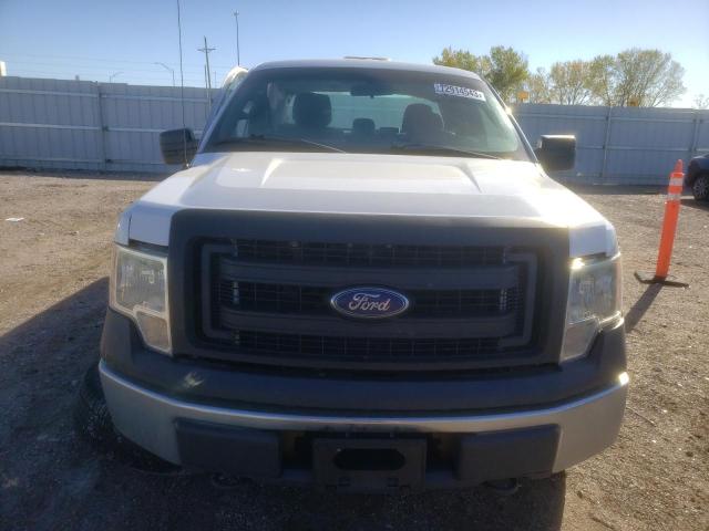 1FTEX1EM3EKF07456 - 2014 FORD F-150 SUPER CAB WHITE photo 5