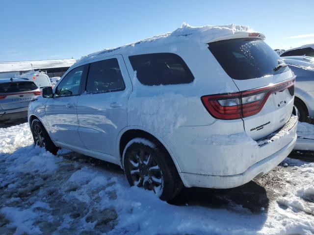 1C4RDJDG7HC898731 - 2017 DODGE DURANGO GT WHITE photo 2