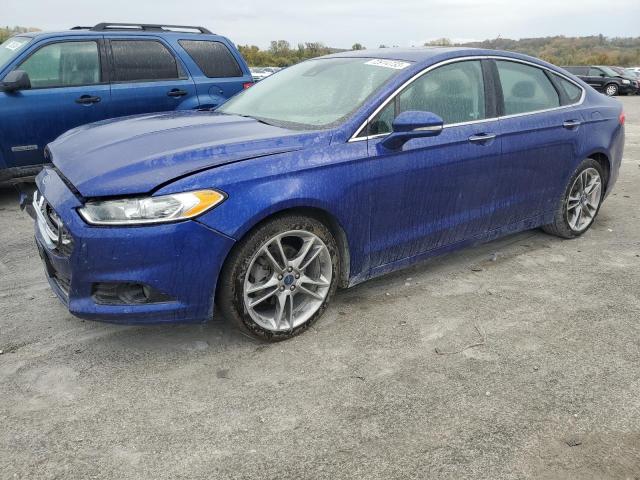 3FA6P0K97GR223704 - 2016 FORD FUSION TITANIUM BLUE photo 1