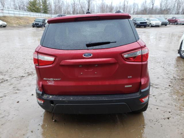 MAJ3P1TE2JC229081 - 2018 FORD ECOSPORT SE RED photo 6