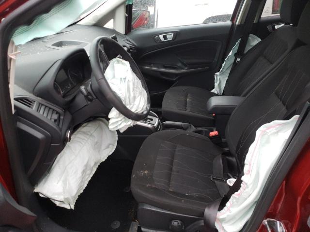 MAJ3P1TE2JC229081 - 2018 FORD ECOSPORT SE RED photo 7