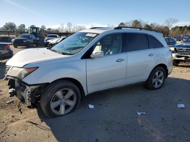 2HNYD2H6XBH510408 - 2011 ACURA MDX TECHNOLOGY WHITE photo 1