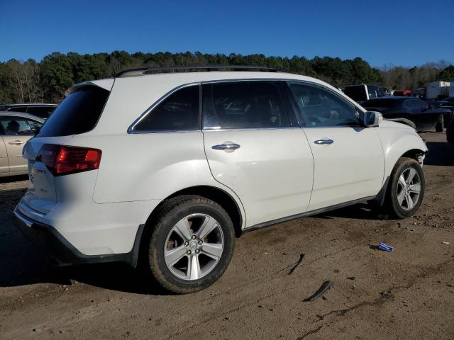 2HNYD2H6XBH510408 - 2011 ACURA MDX TECHNOLOGY WHITE photo 3