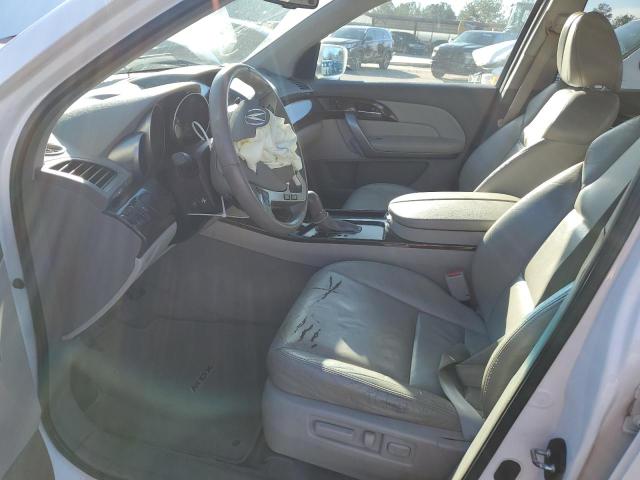 2HNYD2H6XBH510408 - 2011 ACURA MDX TECHNOLOGY WHITE photo 7