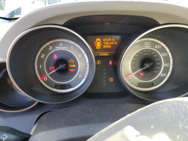 2HNYD2H6XBH510408 - 2011 ACURA MDX TECHNOLOGY WHITE photo 9