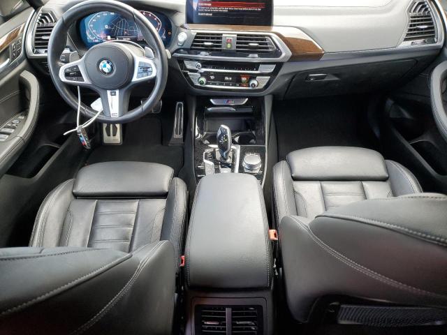 5UXTY9C03M9G91744 - 2021 BMW X3 XDRIVEM40I Siyah fotoğraf 8