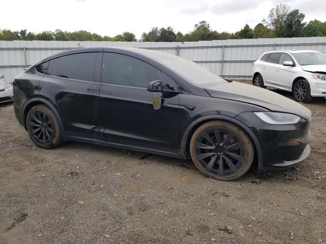 7SAXCDE55PF430185 - 2023 TESLA MODEL X BLACK photo 4