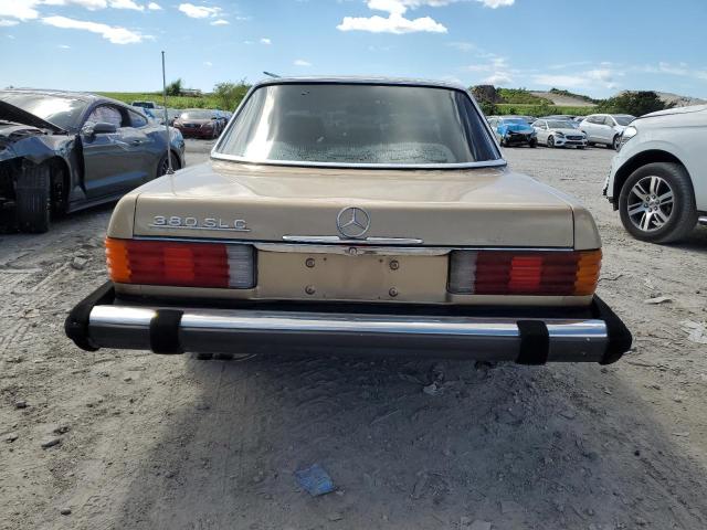 WDBBA25A188001246 - 1981 MERCEDES-BENZ 380 SLC GOLD photo 6