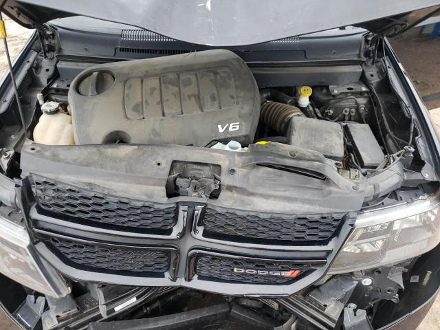 3C4PDDEG2JT311322 - 2018 DODGE JOURNEY GT BLACK photo 12