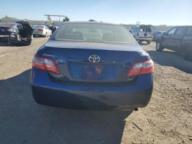 4T4BE46K87R009107 - 2007 TOYOTA CAMRY CE BLUE photo 6