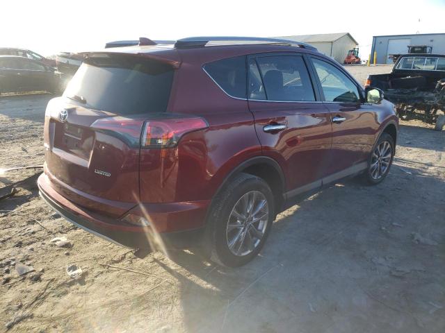 JTMYFREV0JD121843 - 2018 TOYOTA RAV4 LIMITED BROWN photo 3