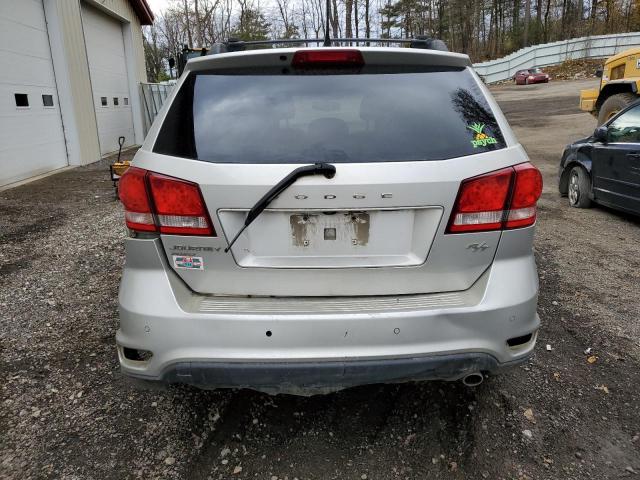 3C4PDDFG5DT701897 - 2013 DODGE JOURNEY R/T SILVER photo 6