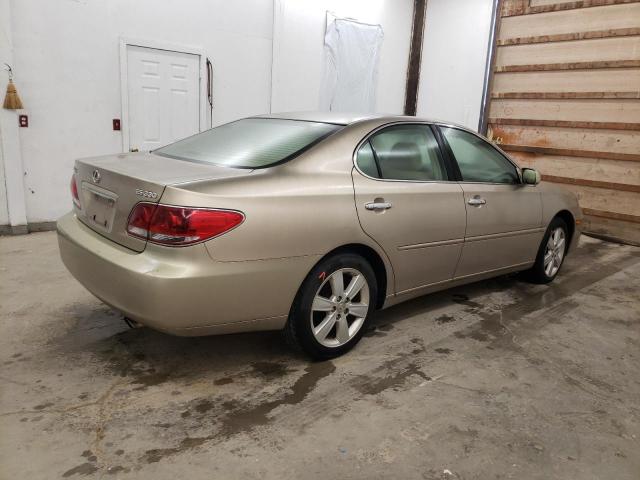 JTHBA30G755077767 - 2005 LEXUS ES 330 GOLD photo 3