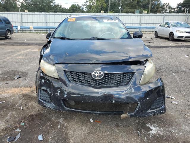 2T1BU4EE5AC512434 - 2010 TOYOTA COROLLA BASE BLACK photo 5