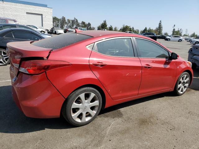 KMHDH4AE2DU997105 - 2013 HYUNDAI ELANTRA GLS RED photo 3