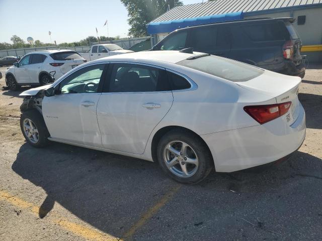 1G1ZB5ST7JF167033 - 2018 CHEVROLET MALIBU LS WHITE photo 2