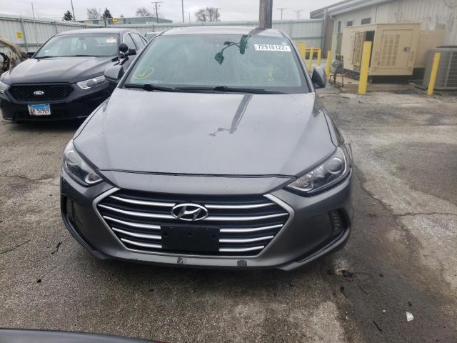 5NPD84LF0JH323535 - 2018 HYUNDAI ELANTRA SEL GRAY photo 5