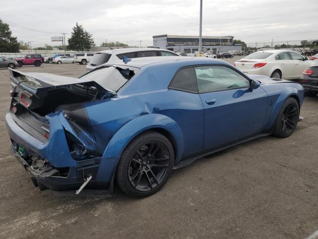 2C3CDZFJ3MH555505 - 2021 DODGE CHALLENGER R/T SCAT PACK BLUE photo 3